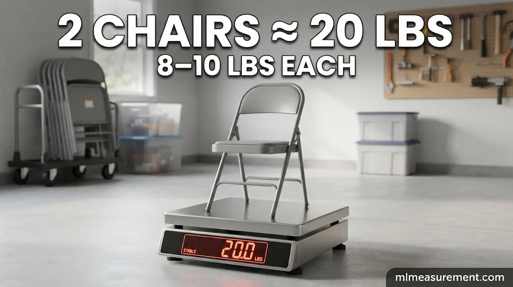 Two Folding Metal Chairs