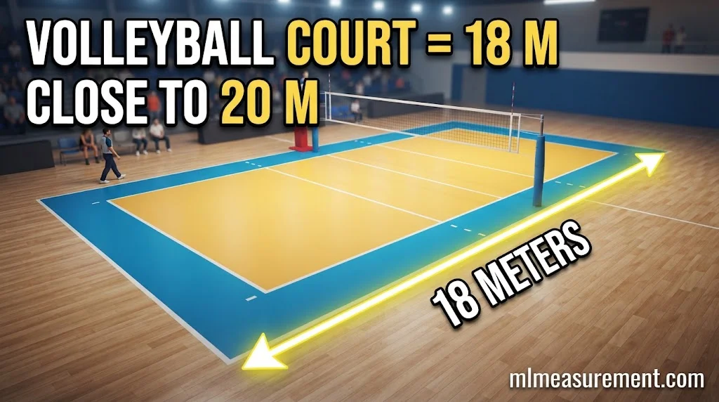 Volleyball court