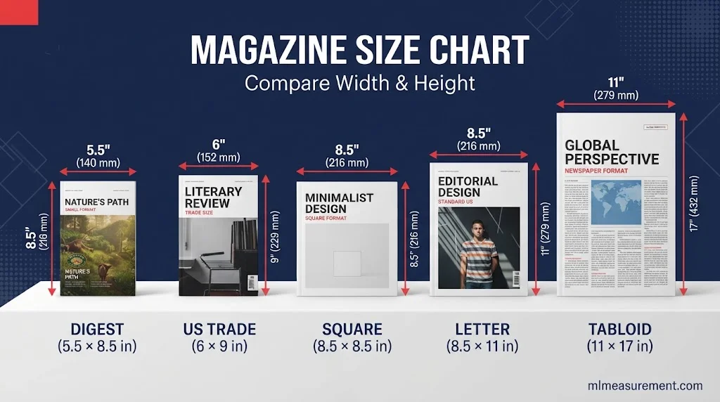 Are Magazines A3 or A4? A4, A5 and A6 Magazine Sizes Explained
