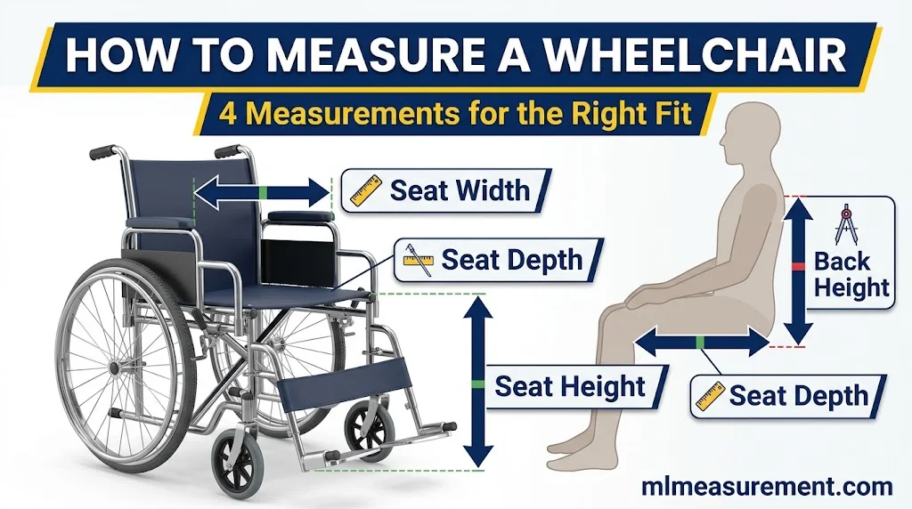Correct Measurements for a Wheelchair