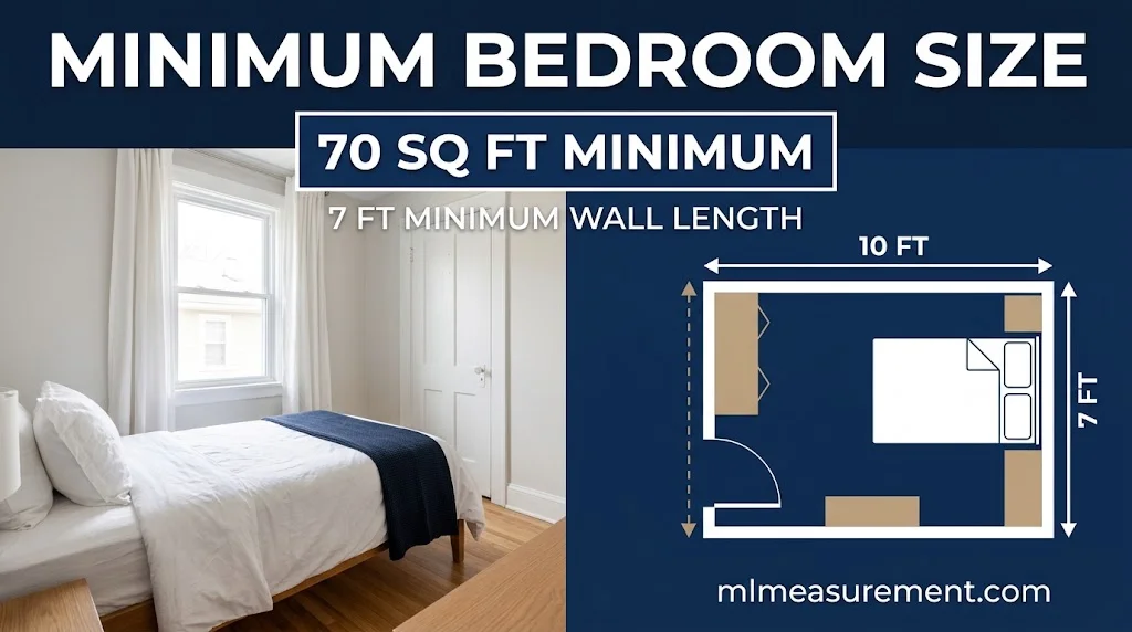 Minimum Bedroom Size and Building Code Requirements