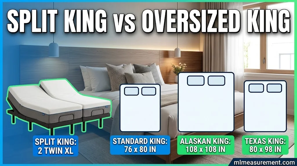 Other King Variants and Split King Sizes