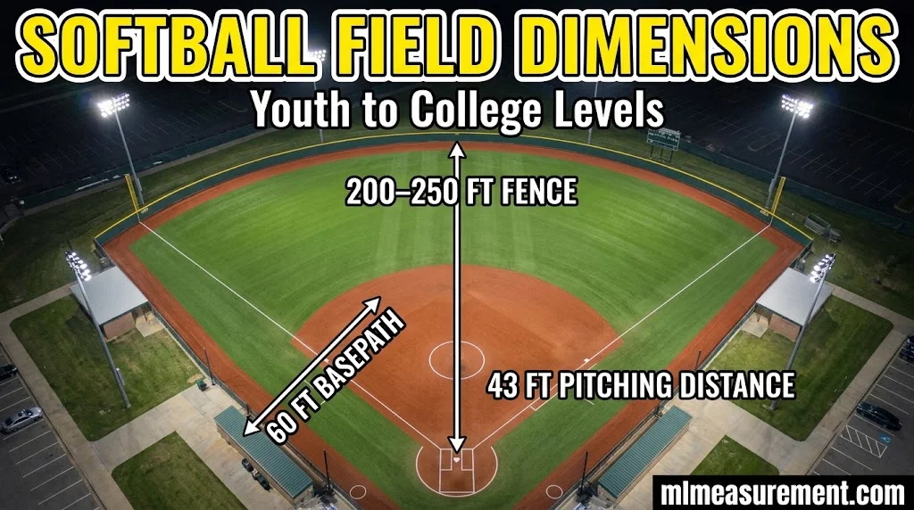 Softball Field Dimensions and Layout for Every Age