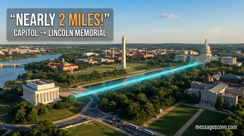 The National Mall in Washington, D.C. 